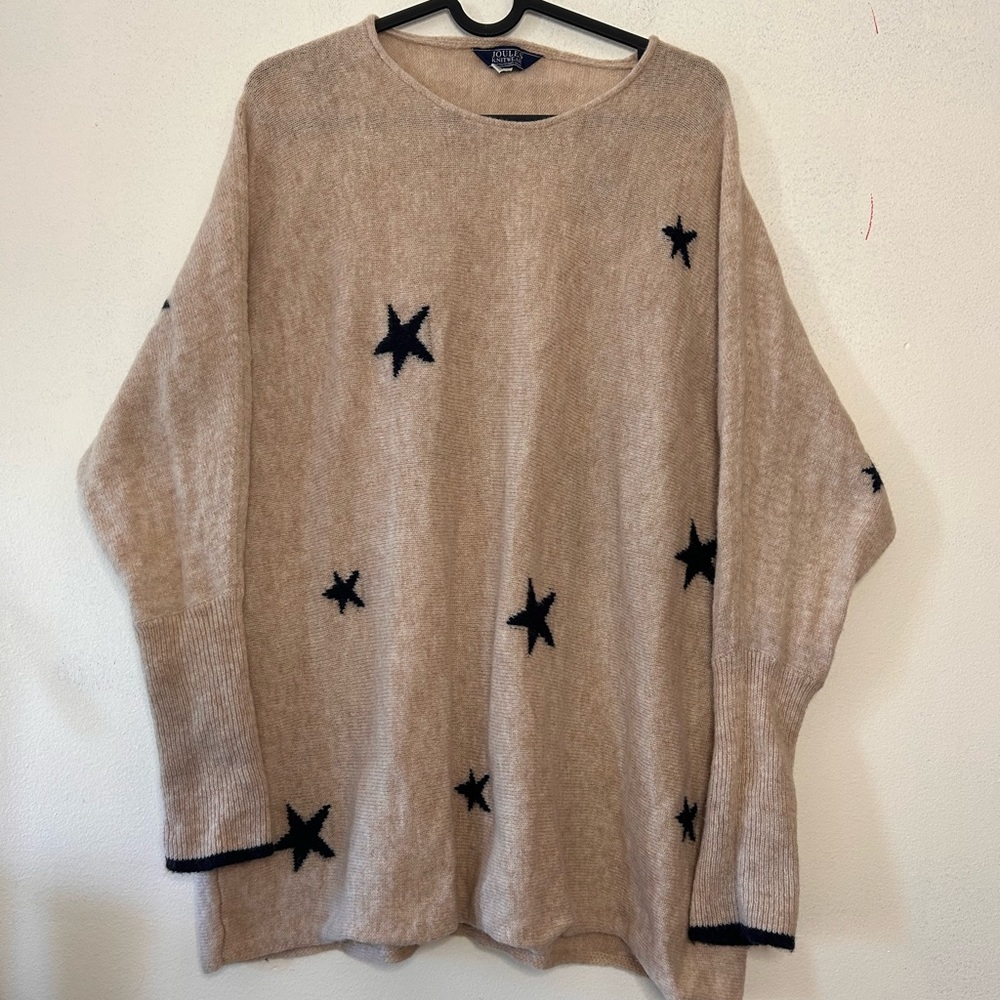 Joules knitwear women’s US 6 Star Print Lambswool